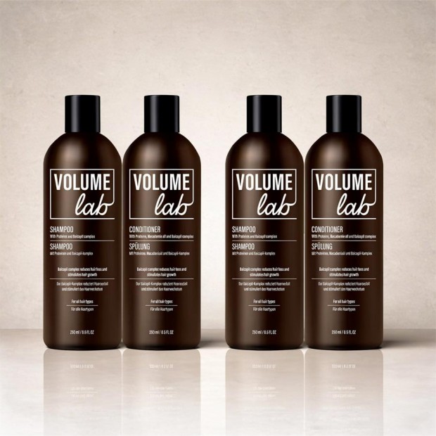 VOLUME LAB sada – 2× šampón & 2× kondicionér